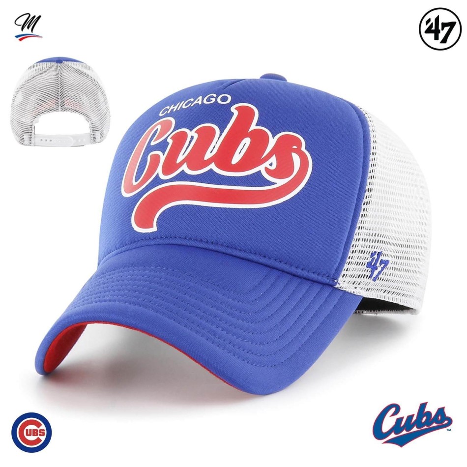 MLB Chicago Cubs keps med skumskrift '47 Offside DT