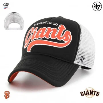 MLB San Francisco Giants Mousse "Foam Script '47 Offside DT" Kappe (Cap) '47 Brand auf FrenchMarket