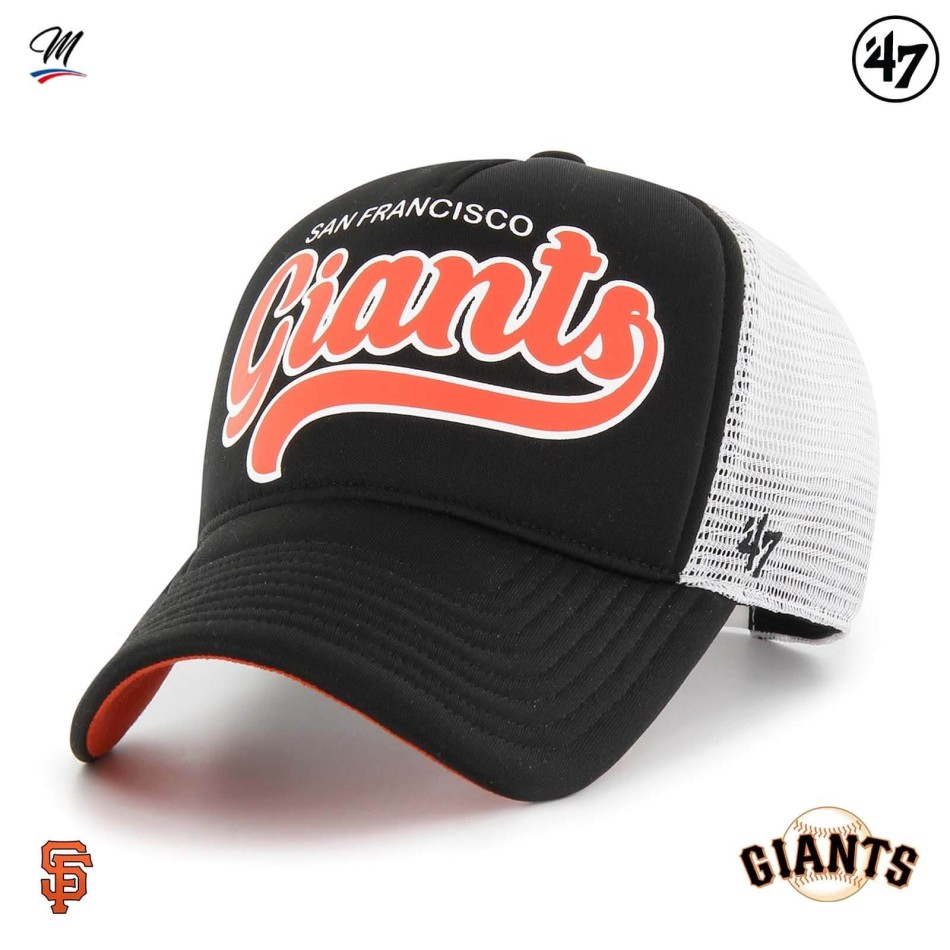 Cappellino MLB San Francisco Giants Foam Script '47 Offside DT (Cappellino) '47 Brand chez FrenchMarket