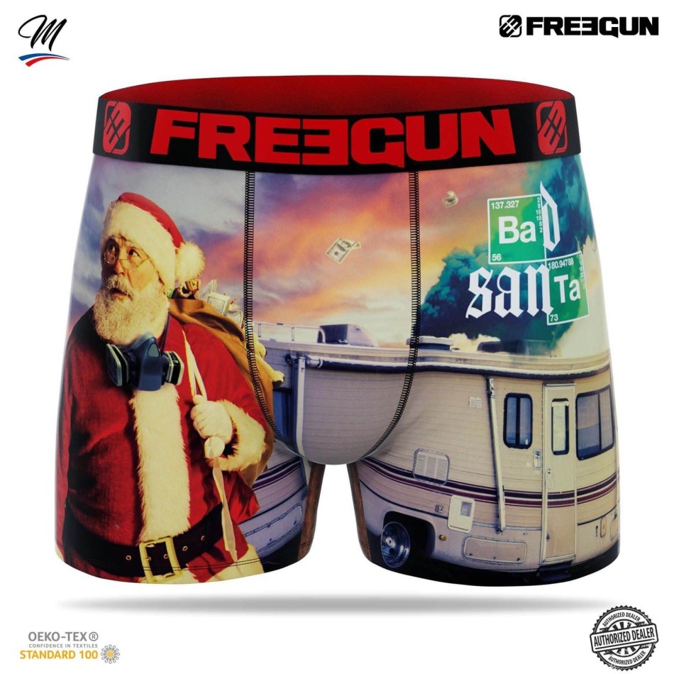 FREEGUN Boxer för män Premium Christmas Collection 2023 | Gåva till jultomten