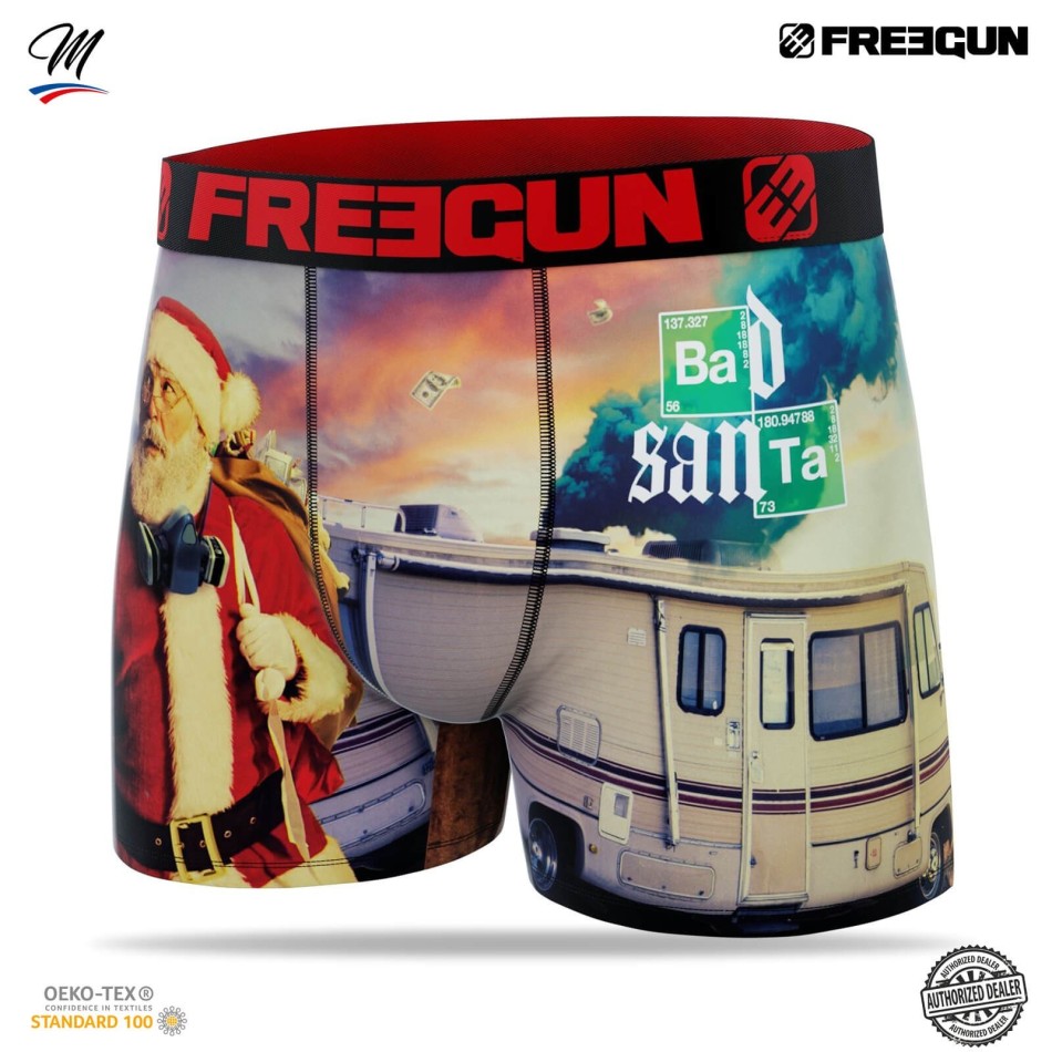 FREEGUN Boxer för män Premium Christmas Collection 2023 | Gåva till jultomten