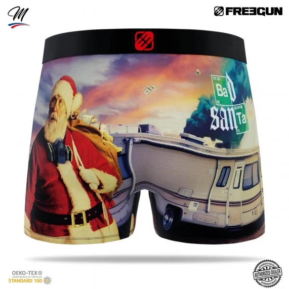Collezione natalizia di boxer premium da uomo (Boxer da uomo) Freegun chez FrenchMarket
