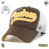 Casquette MLB San Diego Padres Mousse "Foam Script '47 Offside DT" (Casquettes) '47 Brand chez FrenchMarket