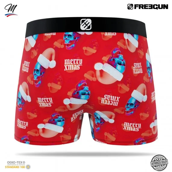 Boxer Herren Premium Weihnachtskollektion (Boxershorts Mann) Freegun auf FrenchMarket