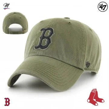 MLB Boston Red Sox "Clean Up" Cap (Caps) '47 Brand on FrenchMarket