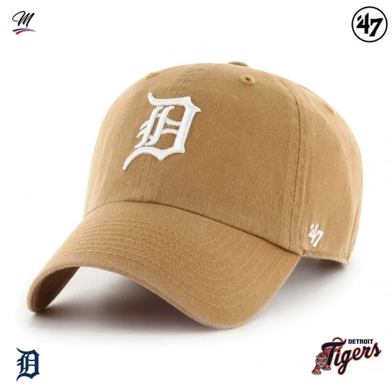 Casquette MLB Detroit Tigers "Clean Up" (Casquettes) '47 Brand chez FrenchMarket