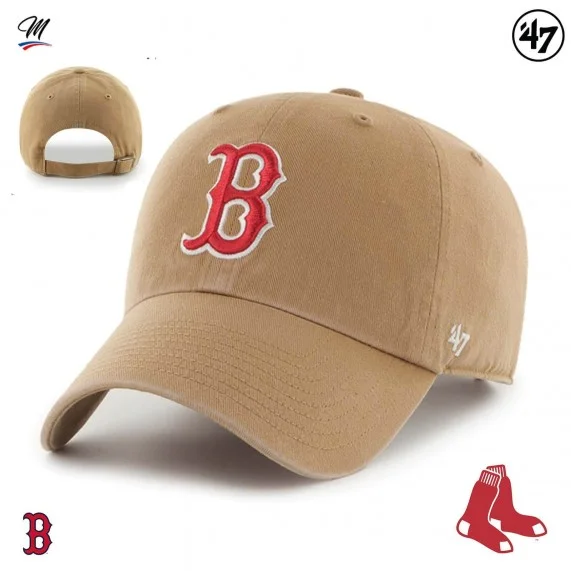 MLB Boston Red Sox "Clean Up" pet (Caps) '47 Brand chez FrenchMarket