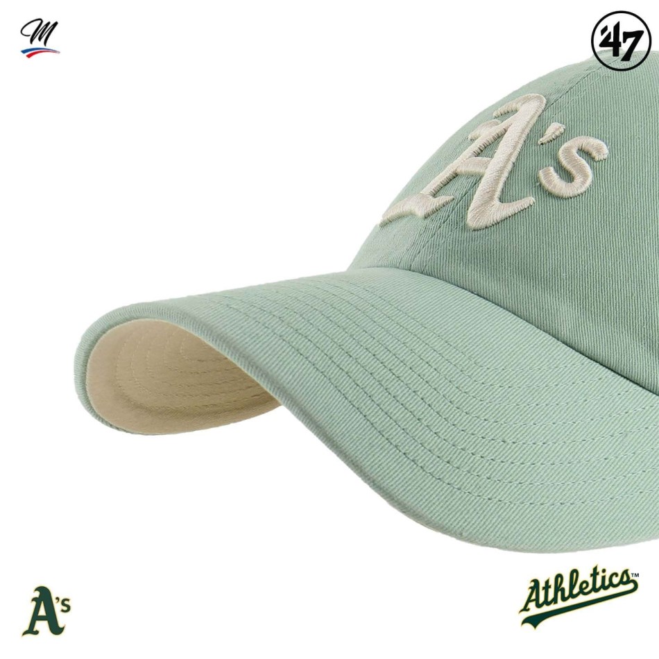 MLB Oakland Athletics "Clean Up"-keps - Eden Eucalyptus Green