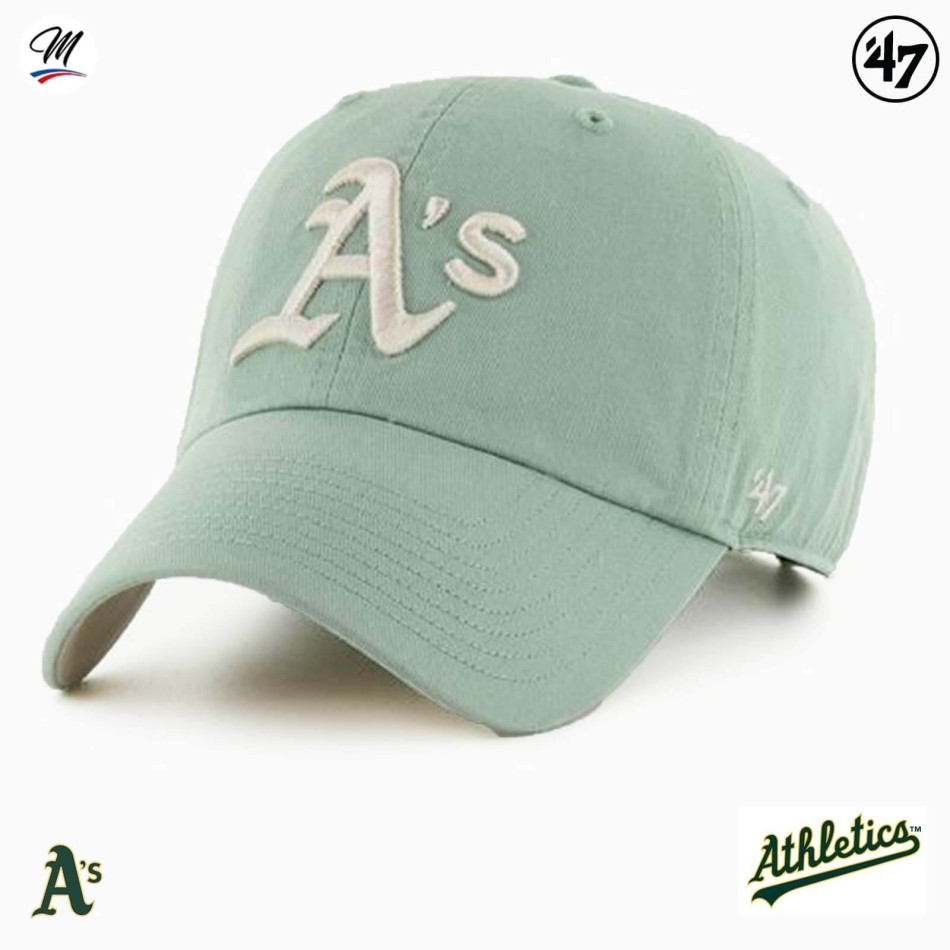 MLB Oakland Athletics "Clean Up" Cap (Caps) '47 Brand on FrenchMarket