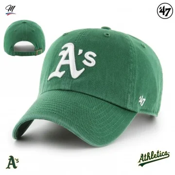 MLB Oakland Athletics "Clean Up" Mütze (Cap) '47 Brand auf FrenchMarket
