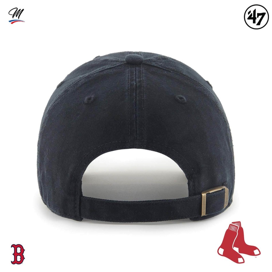 MLB Boston Red Sox Cooperstown Dubbel Onder "Clean Up" Pet (Caps) '47 Brand chez FrenchMarket