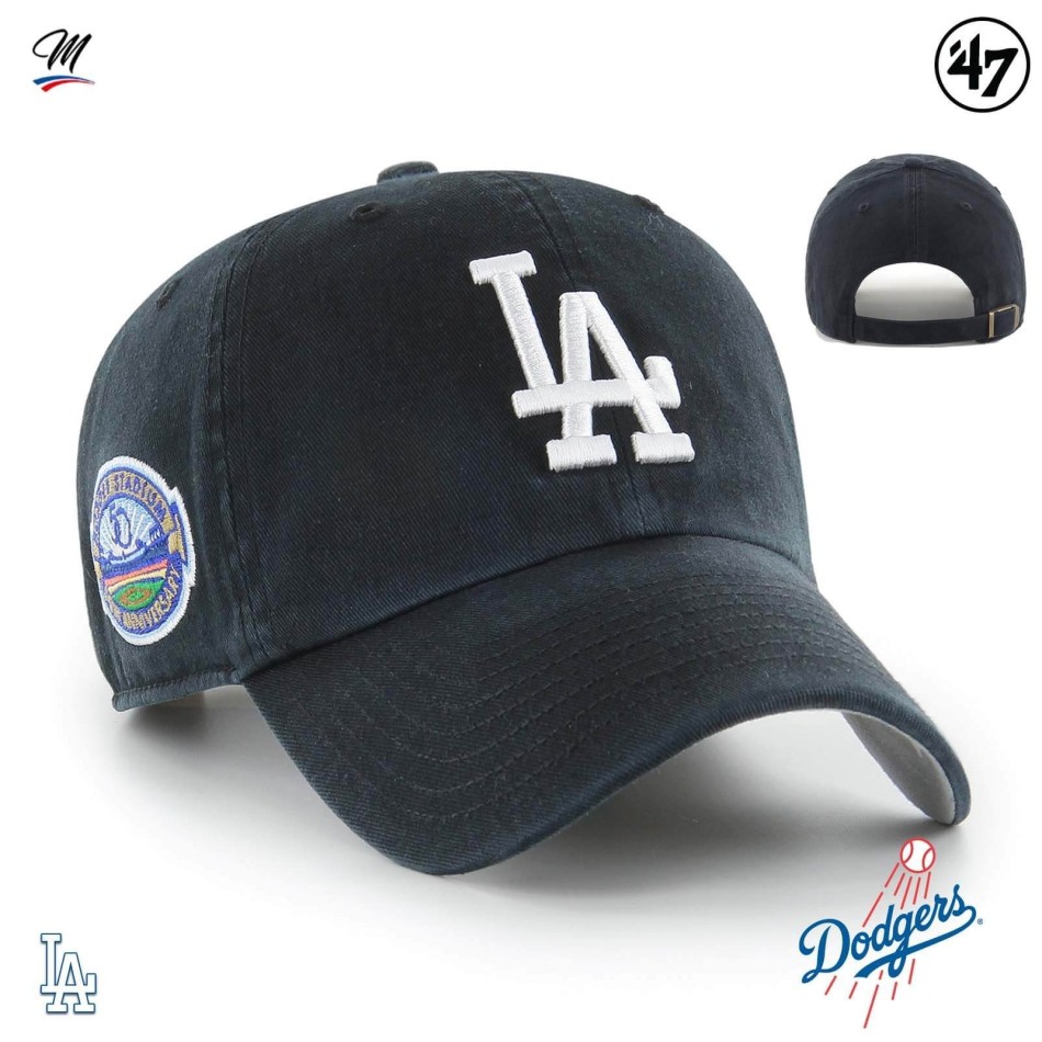 Cappello MLB Los Angeles Dodgers Cooperstown con doppia scritta "Clean Up (Cappellino) '47 Brand chez FrenchMarket