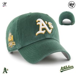 MLB Oakland Athletics Cooperstown Double Under "Clean Up" Cap