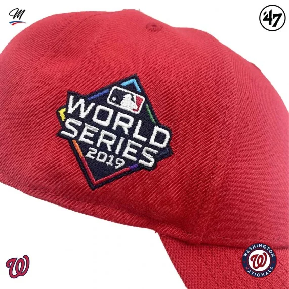 Cappellino MLB Washington Capitals "Sure Shot World Series 2019 MVP (Cappellino) '47 Brand chez FrenchMarket