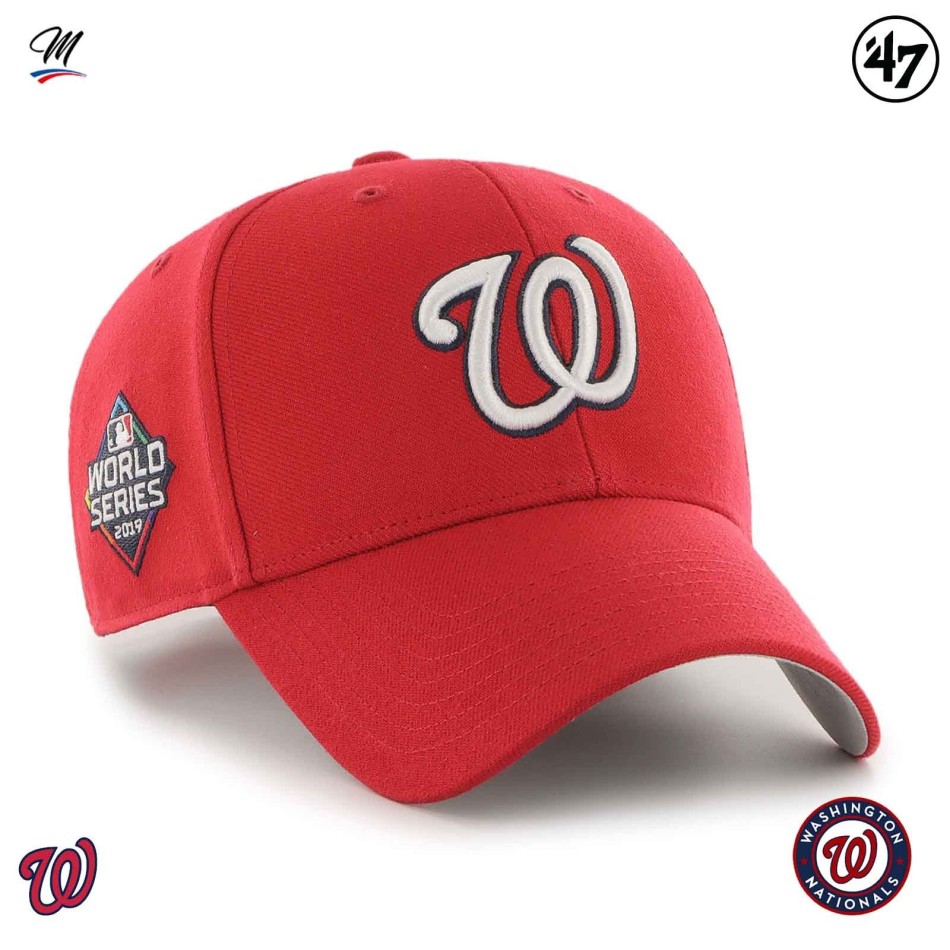 MLB Washington Capitals "Sure Shot World Series 2019 MVP" Cap (Caps) '47 Brand chez FrenchMarket