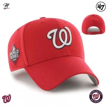 MLB Washington Capitals "Sure Shot World Series 2019 MVP" Cap (Caps) '47 Brand on FrenchMarket