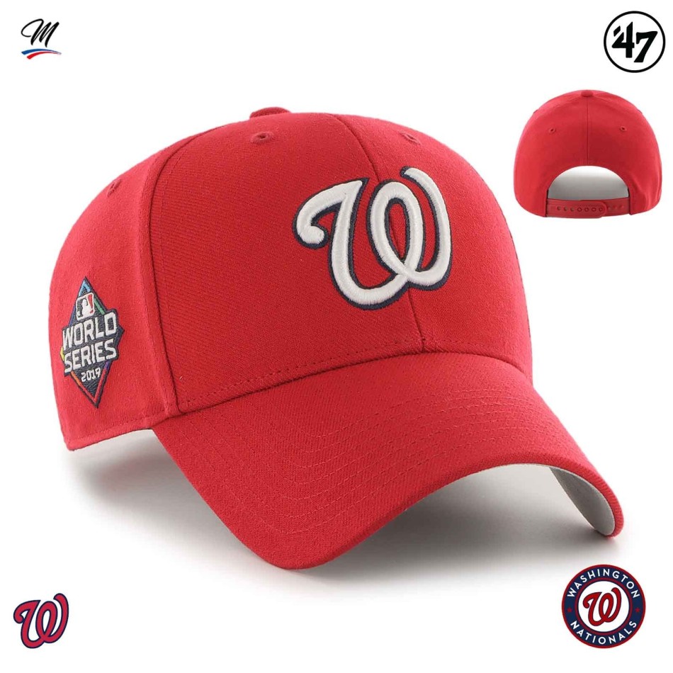 MLB Washington Capitals "Sure Shot World Series 2019 MVP" Cap (Caps) '47 Brand chez FrenchMarket