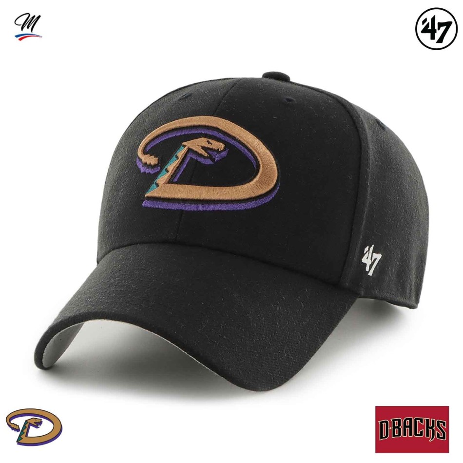 MLB Arizona Diamondbacks "Sure Shot World Series 2001 MVP" Kappe (Cap) '47 Brand auf FrenchMarket