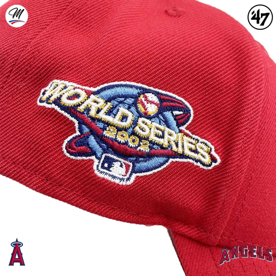 Cappellino MLB Los Angeles Angels "Sure Shot World Series 2002 MVP (Cappellino) '47 Brand chez FrenchMarket