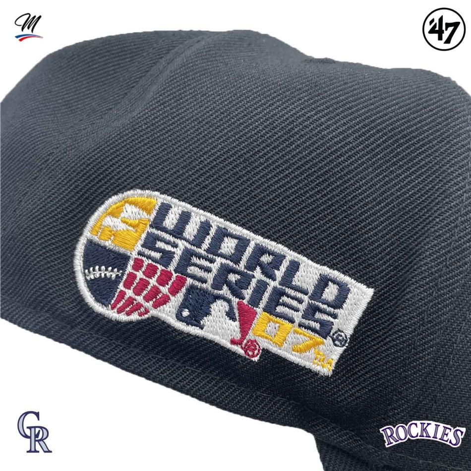 Cappellino MLB Colorado Rockies "Sure Shot World Series 2007 MVP (Cappellino) '47 Brand chez FrenchMarket