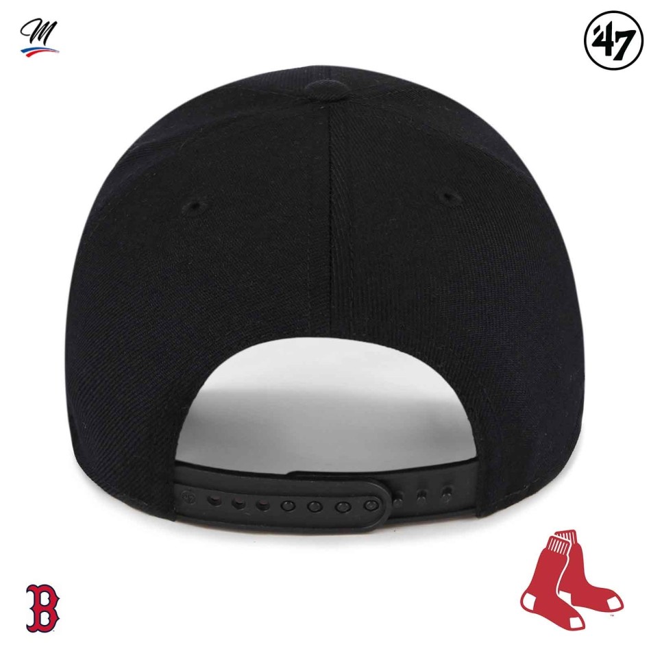 lll➤ Cap '47 - MVP Boston Red Sox MLB Snap Black | French Market