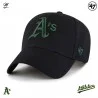 MLB Oakland Athletics MVP Snapback Cap Schwarz (Cap) '47 Brand auf FrenchMarket