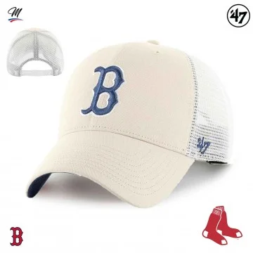 MLB Boston Red Sox "Ballpark Mesh MVP" Trucker Cap (Gorras) '47 Brand chez FrenchMarket