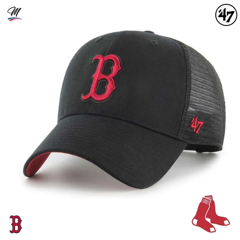MLB Boston Red Sox Ballpark Mesh MVP Trucker Cap