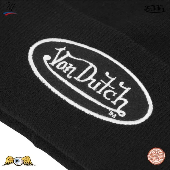 Bonnet Jersey avec badge feutrine (Bonnets) Von Dutch chez FrenchMarket