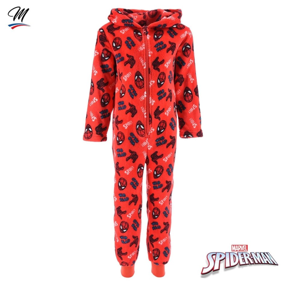 SPIDER-MAN - Pyjama Combinaison Polaire Garçon