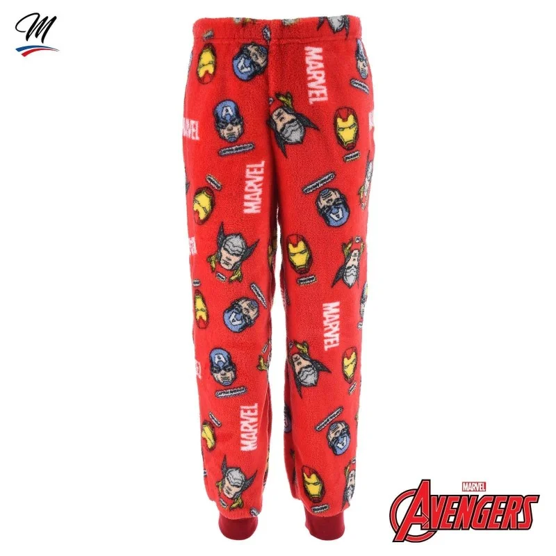 Pyjama Avengers Marvel Garçon - 100% Polyester - Hulk, Iron Man, Captain America