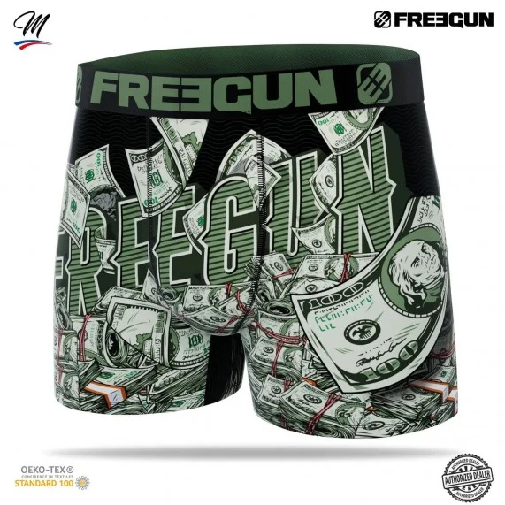 Set di 4 boxer da uomo Premuim Dollars (Boxer da uomo) Freegun chez FrenchMarket Set di 4 boxer da uomo Premuim Dollars (Boxer da uomo) Freegun chez FrenchMarket