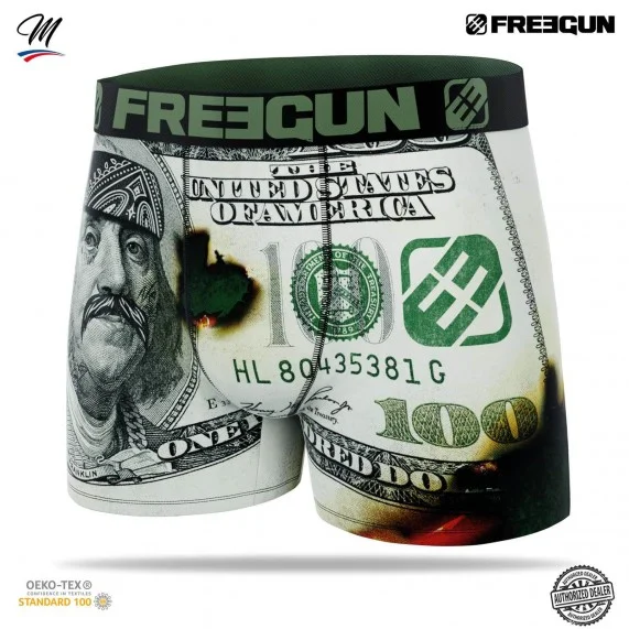 Set di 4 boxer da uomo Premuim Dollars (Boxer da uomo) Freegun chez FrenchMarket Set di 4 boxer da uomo Premuim Dollars (Boxer da uomo) Freegun chez FrenchMarket