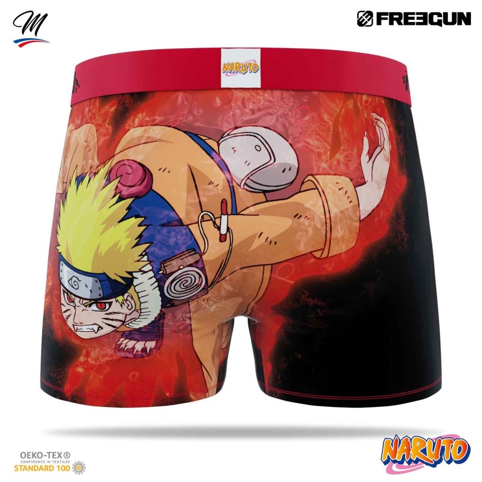 Boxer masculino Naruto Classic (Calzoncillos para hombre) Freegun chez FrenchMarket