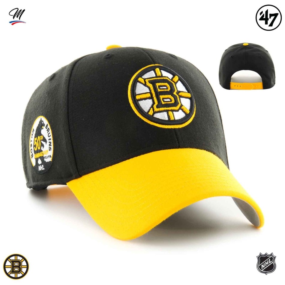47' NHL Boston Bruins "Sure Shot 50th Anniversary MVP" Cap