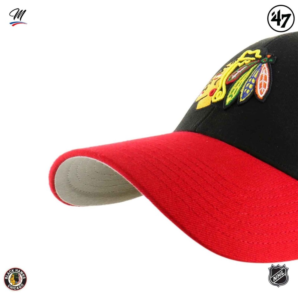 NHL Chicago Blackhawks "Sure Shot Stadium MVP" cap (Caps) '47 Brand on FrenchMarket