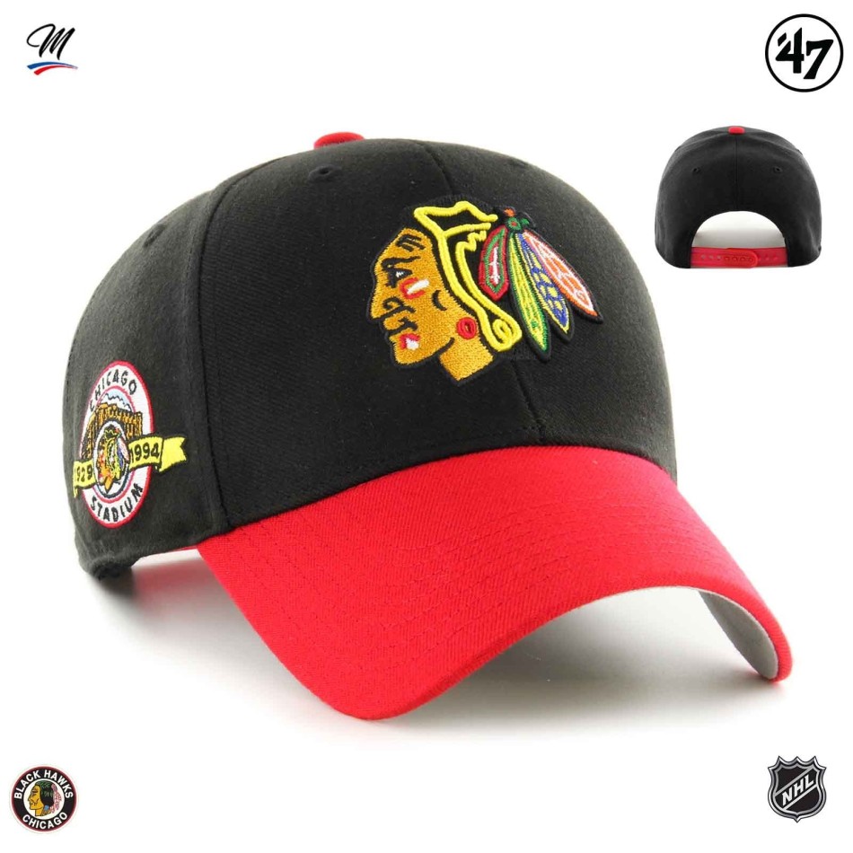 NHL Chicago Blackhawks "Sure Shot Stadium MVP" cap (Caps) '47 Brand on FrenchMarket