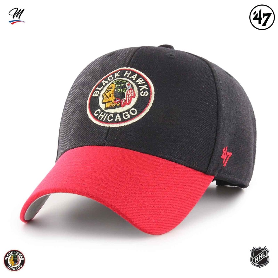 NHL Chicago Blackhawks "Sure Shot Stadium MVP" cap (Caps) '47 Brand on FrenchMarket