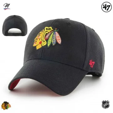 NHL Chicago Blackhawks "Ballpark Snap MVP" cap (Caps) '47 Brand on FrenchMarket