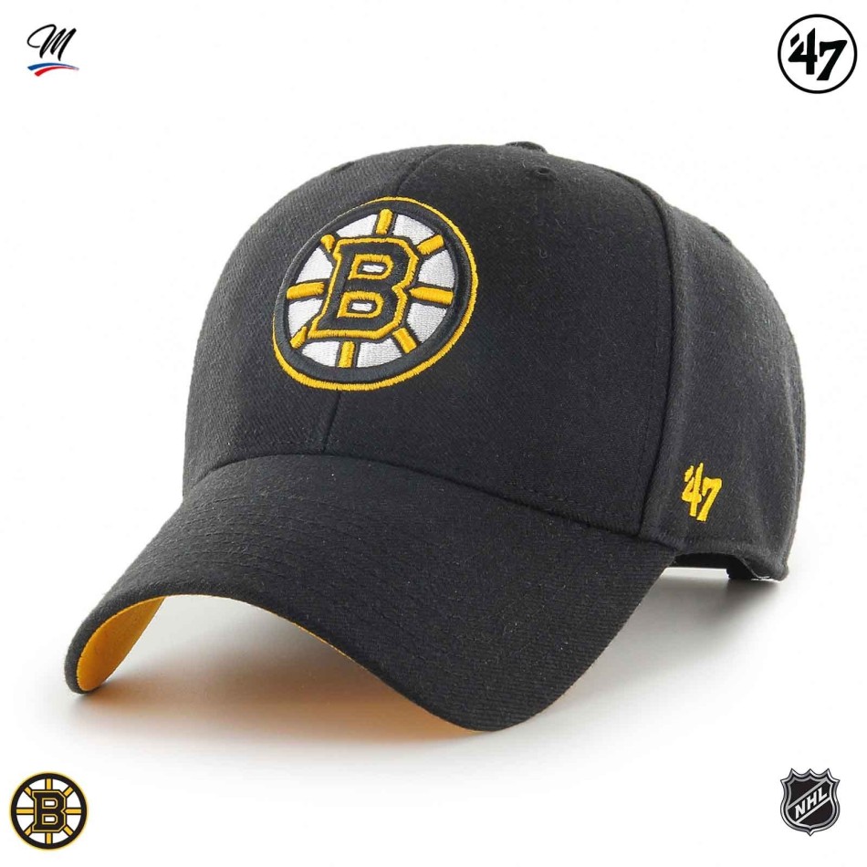47' NHL Boston Bruins "Ballpark Snap MVP" Cap