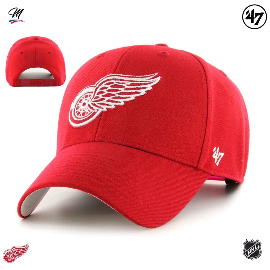 47' NHL Detroit Red Wings "Ballpark Snap MVP"-keps