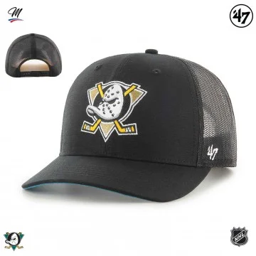 NHL Anaheim Ducks "Ballpark Mesh MVP" Trucker Cap (Caps) '47 Brand on FrenchMarket