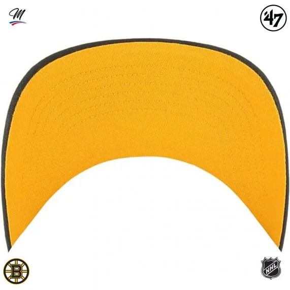 NHL Boston Bruins "Ballpark Mesh MVP" Trucker Cap (Caps) '47 Brand on FrenchMarket
