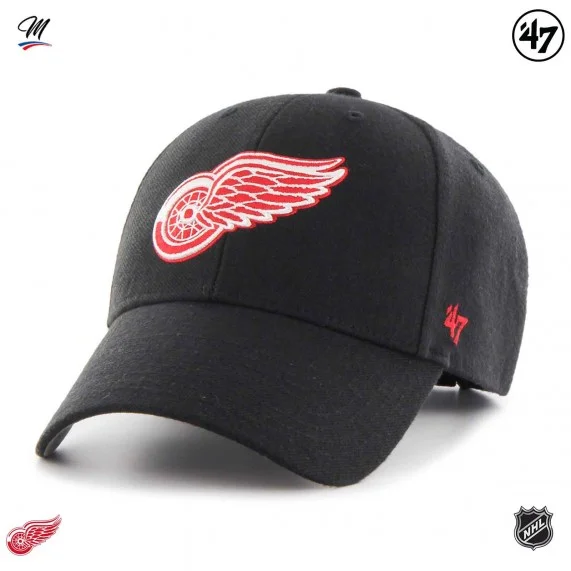 NHL Detroit Red Wings "Team Logo MVP" Kappe (NHL-Kappe) '47 Brand auf FrenchMarket