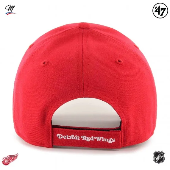 NHL Detroit Red Wings "Team Logo MVP" Kappe (NHL-Kappe) '47 Brand auf FrenchMarket