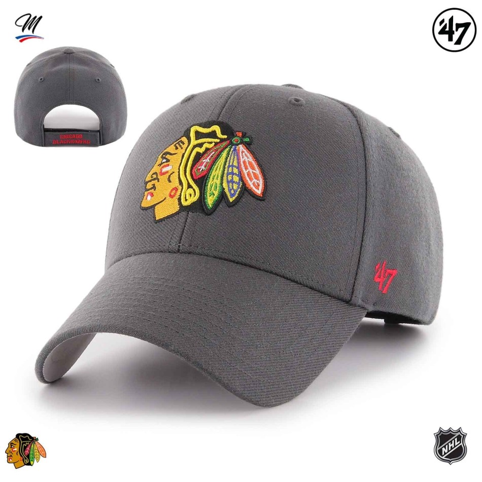 NHL Chicago Blackhawks "Team Logo MVP" cap (Caps) '47 Brand on FrenchMarket