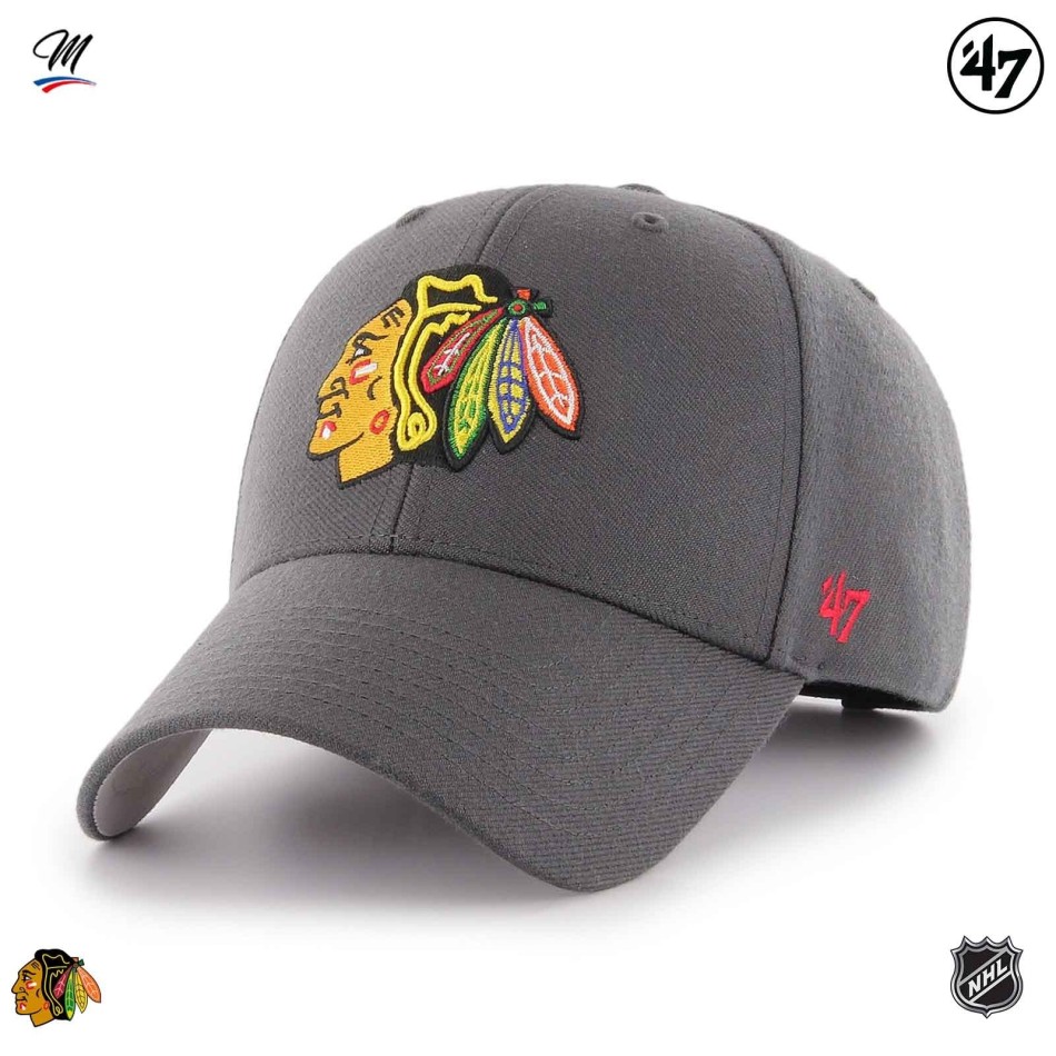 47' NHL Chicago Blackhawks "Team Logo MVP" keps