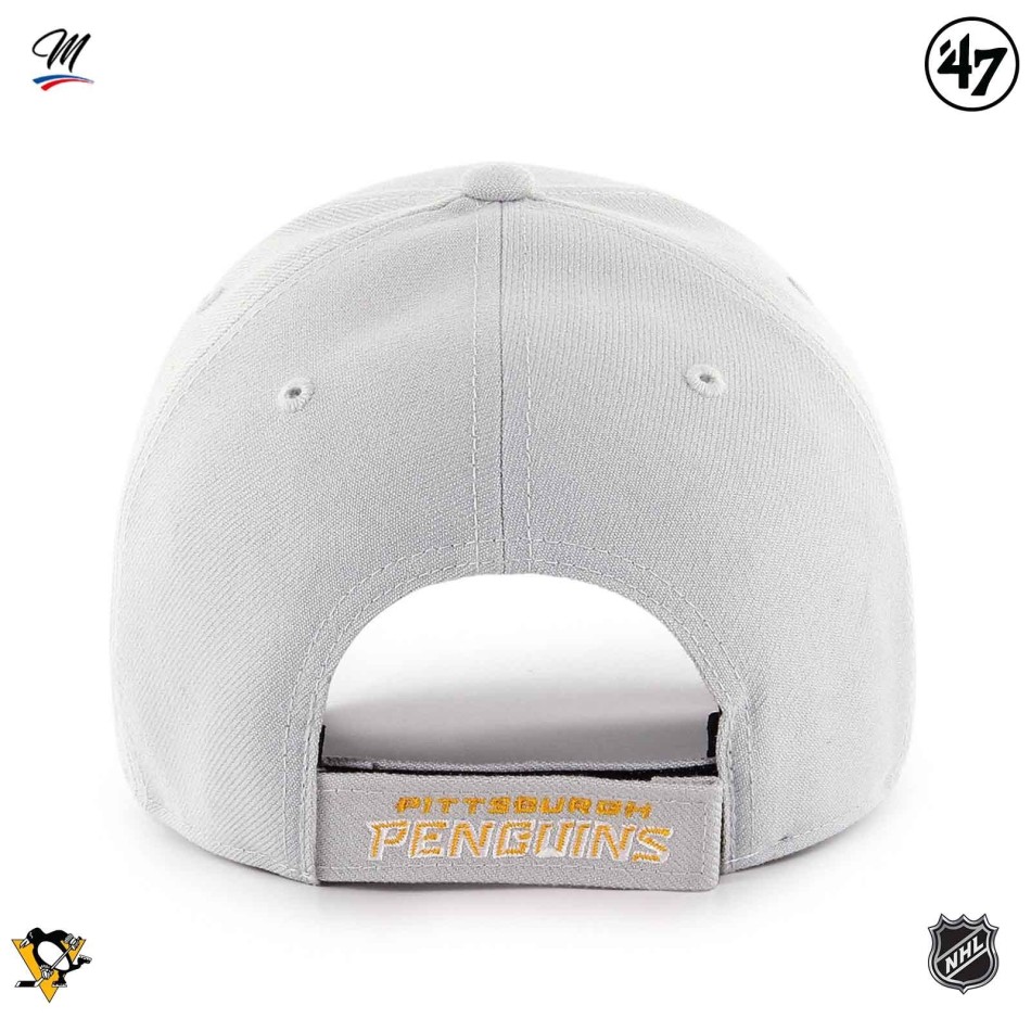 47' NHL Pittsburgh Penguins "Team Logo MVP" keps Svart eller grå