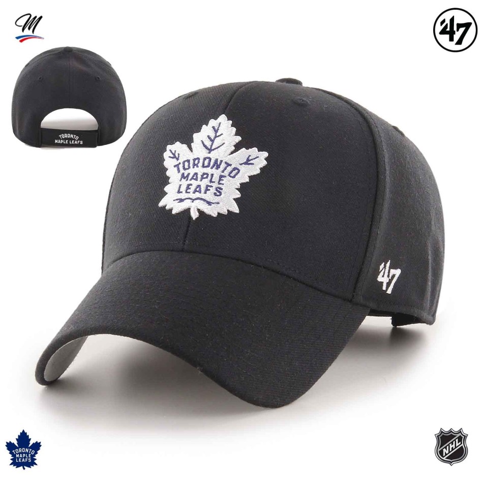 Casquette NHL Toronto Maple Leafs "Team Logo MVP" (Casquettes) '47 Brand chez FrenchMarket