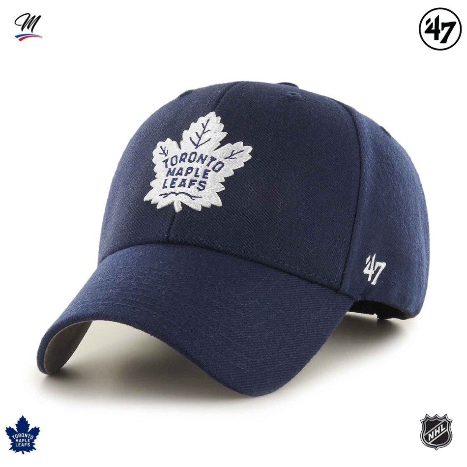 47' NHL Toronto Maple Leafs "Team Logo MVP"-keps Svart eller Blå